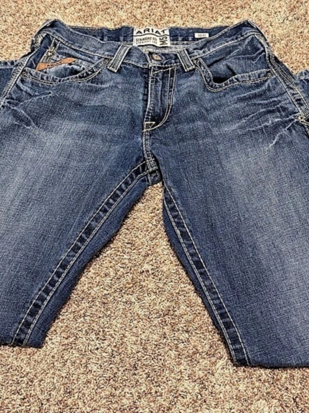 Ariat M5 Straight Leg Denim Jeans Men's M5 Straight Leg Denim Jean Shorts in